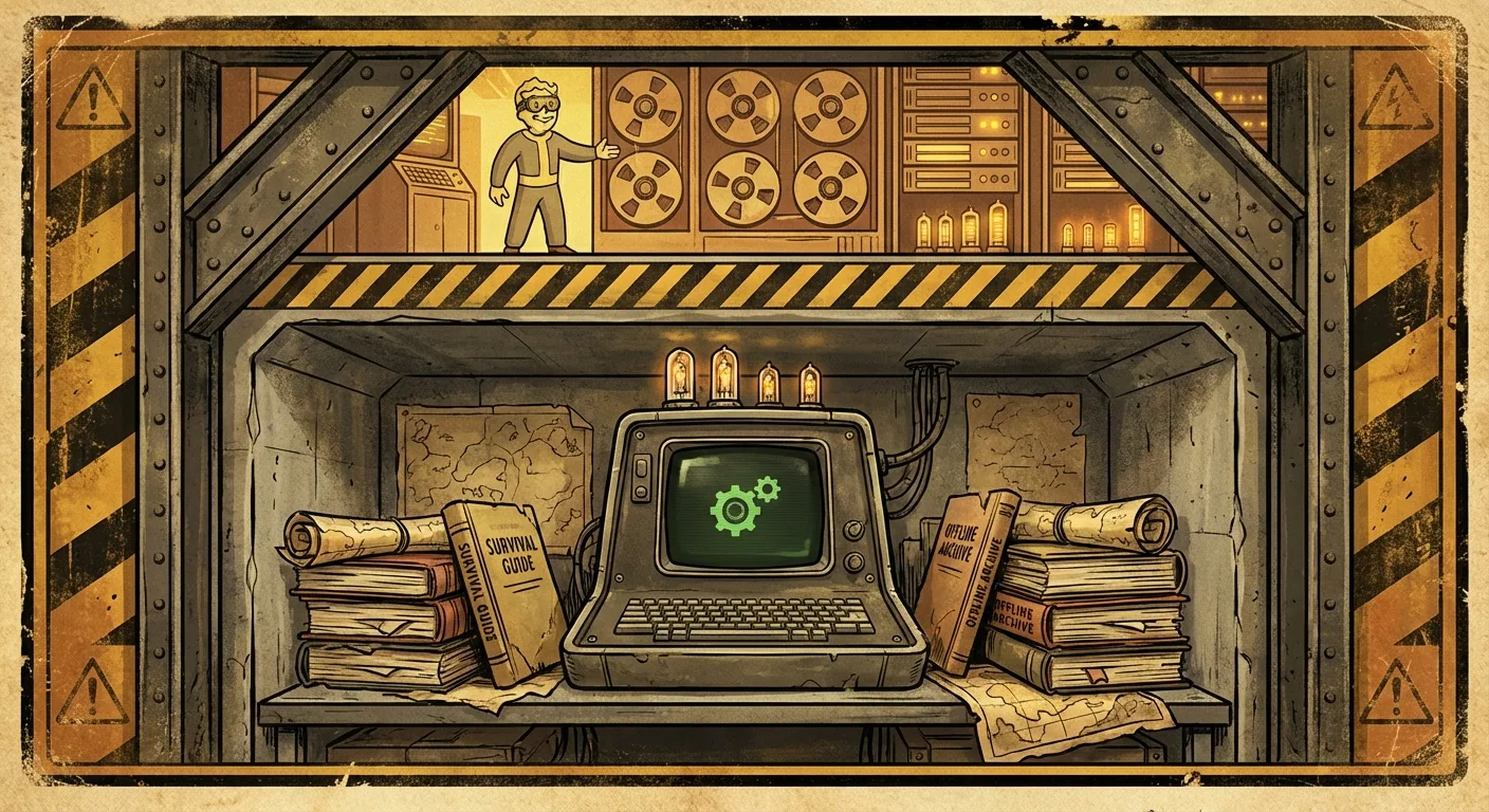 How to build an offline knowledge base